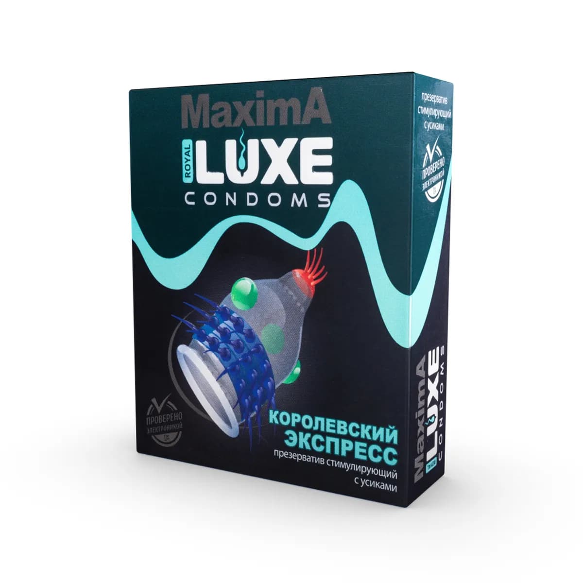 ПРЕЗЕРВАТИВ LUXE MAXIMA КОРОЛЕВСКИЙ ЭКСПРЕСС 1 штука