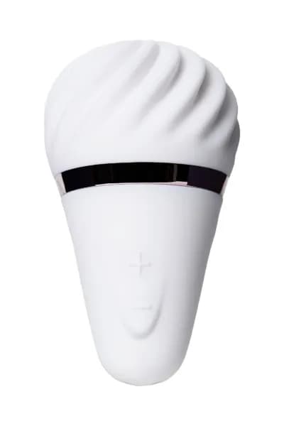 ВИБРОМАССАЖЕР SATISFYER LAYON 4, SWEET SENSATION, СИЛИКОН, БЕЛЫЙ, 9,6 СМ