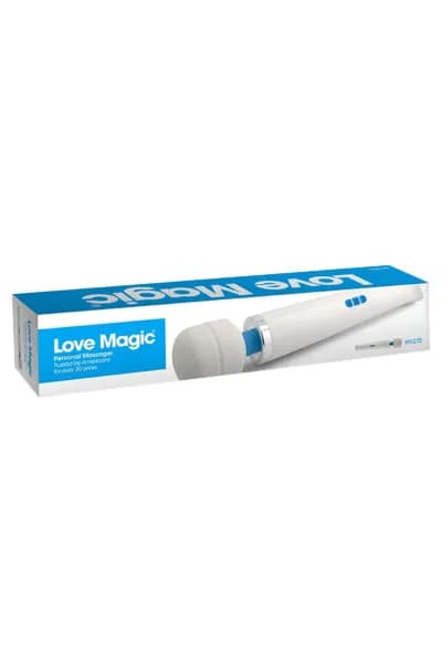 Вибромассажёр Love Magic HV-270, силикон, белый, 32,5 см 