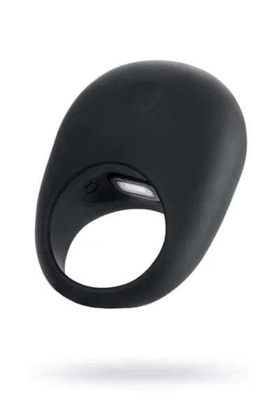 Эрекционное кольцо на пенис OIVITA, ORing Plus, силикон, черный, 6.5 см