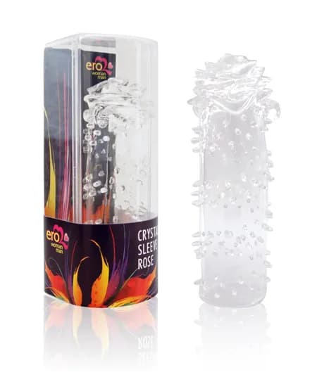 НАСАДКА ЗАКРЫТАЯ "CRYSTAL SLEEVE ROSE" в форме розы 