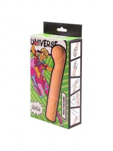 ПЕРЕЗАРЯЖАЕМЫЙ ВИБРАТОР UNIVERSE ROCKY’S FAIRY MALLET BEIGE 
