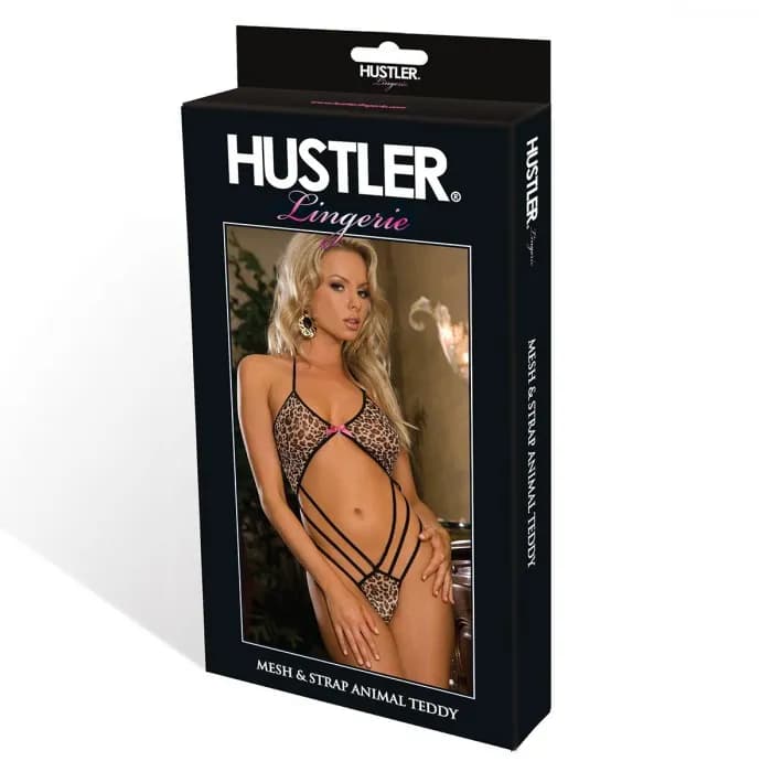 ТЕДДИ СО ЗВЕРИНЫМ ПРИНТОМ WILD PASSION One Size (Р 40-48)