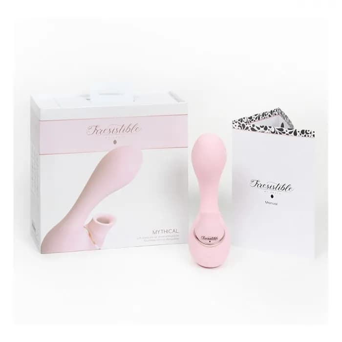 МАССАЖЕР С ДВОЙНОЙ СТИМУЛЯЦИЕЙ IRRESISTIBLE MYTHICAL PINK