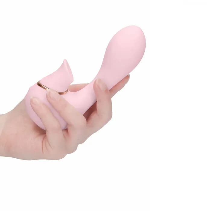 МАССАЖЕР С ДВОЙНОЙ СТИМУЛЯЦИЕЙ IRRESISTIBLE MYTHICAL PINK