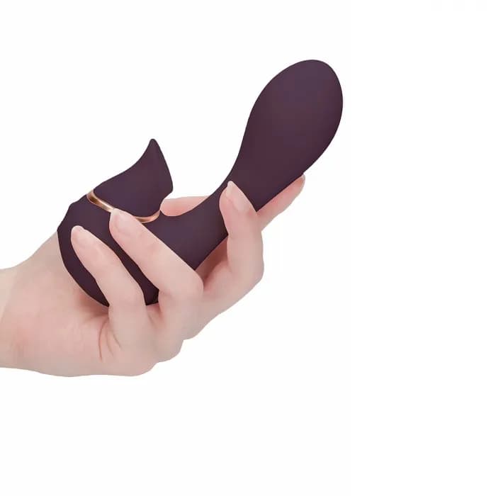 МАССАЖЕР С ДВОЙНОЙ СТИМУЛЯЦИЕЙ IRRESISTIBLE MYTHICAL PURPLE