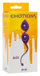 ВАГИНАЛЬНЫЕ ШАРИКИ EMOTIONS GI-GI PURPLE 