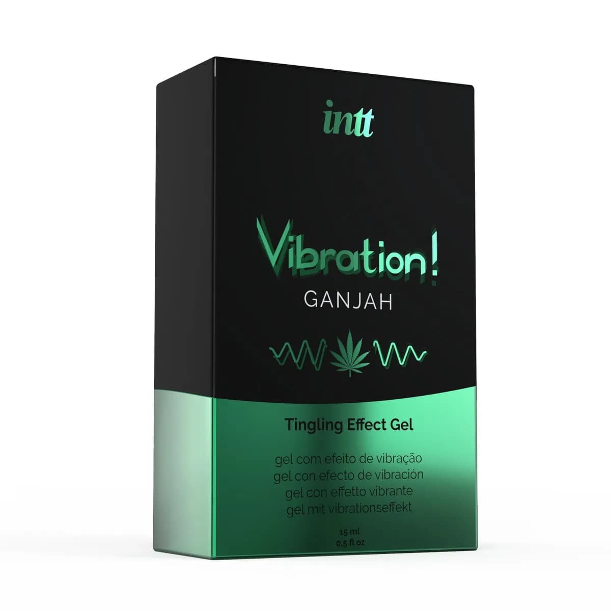 Жидкий интимный гель с эффектом вибрации Ganjah, 15 мл Intt Cosmetics