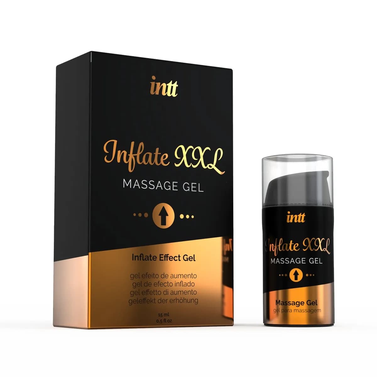 Интимный стимулирующий гель для эрекции, Inflate XXL, 15 мл Intt Cosmetics