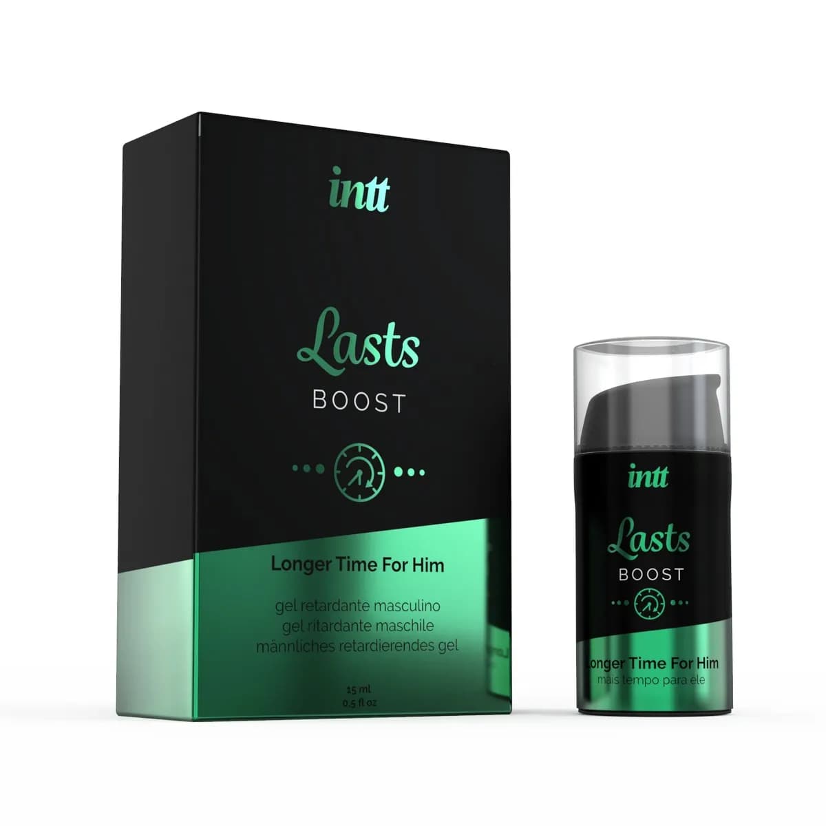 Интимный гель для продления эрекции для него, Lasts, 15 мл Intt Cosmetics
