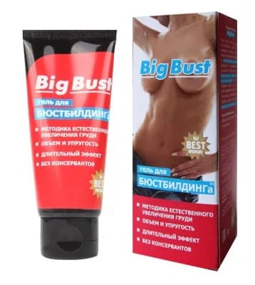 Гель бюстбилдинга и массажа груди BIG BUST для женщин 50г