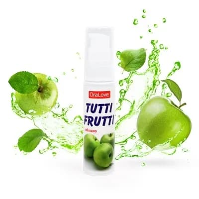 Гель TUTTI-FRUTTI ЯБЛОКО серии OraLove 30 г  