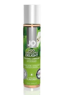Вкусовой лубрикант "Зеленое яблоко " / JO Flavored Green Apple H2O 1oz - 30 мл.