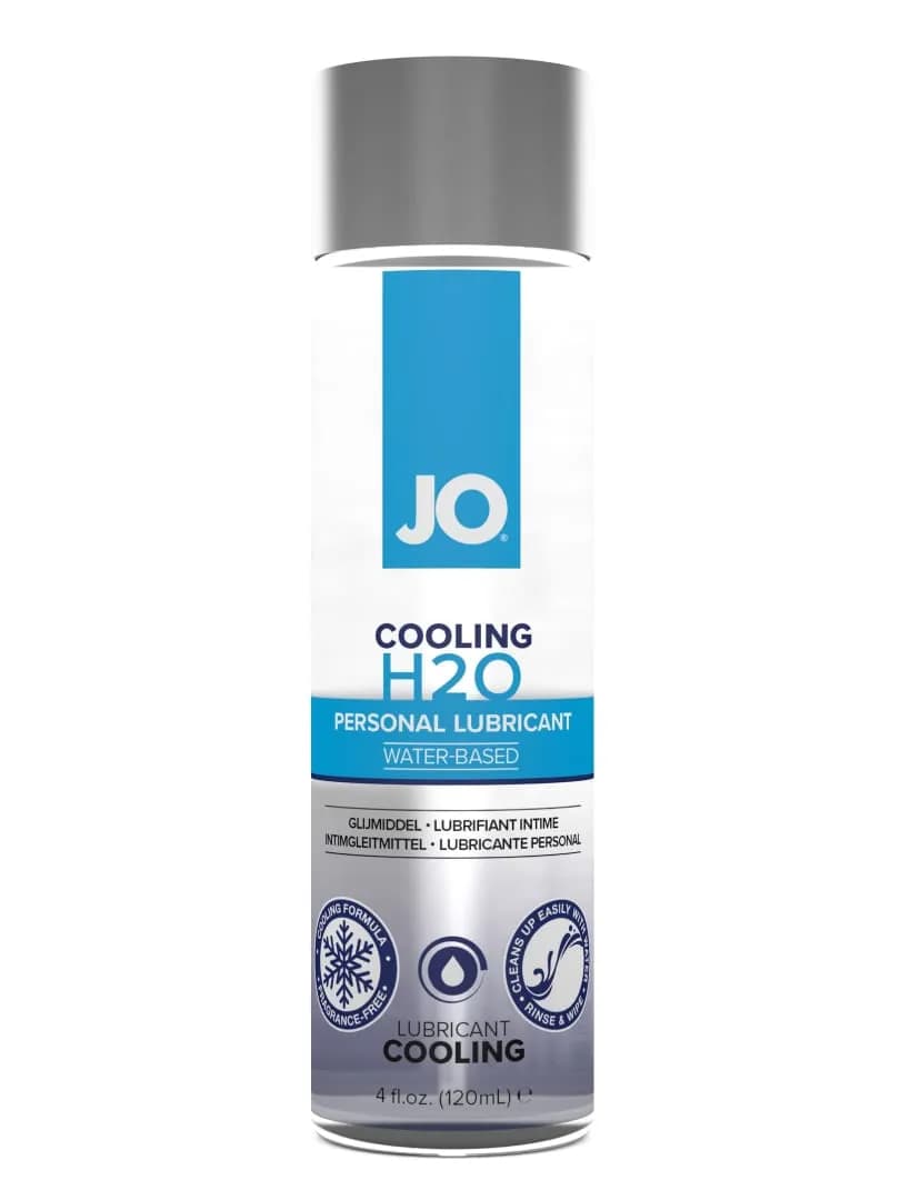 Классический охлаждающий лубрикант на водной основе / JO H2O Cooling 4 oz - 120мл.