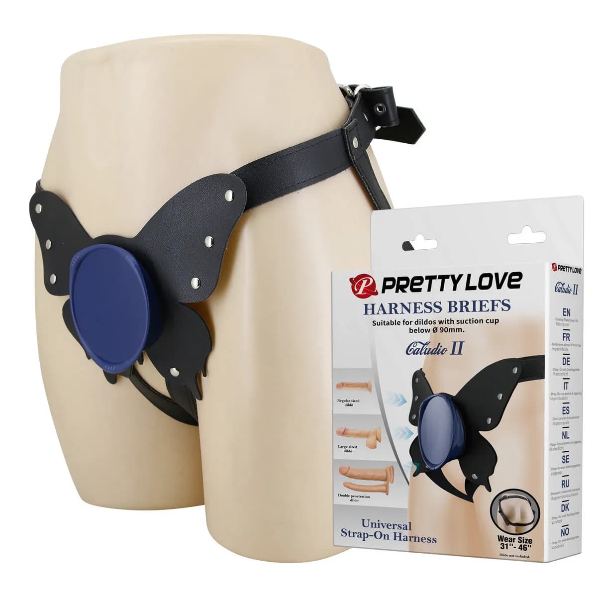 Трусы HARNESS BRIEFS в форме бабочки Pretty Love