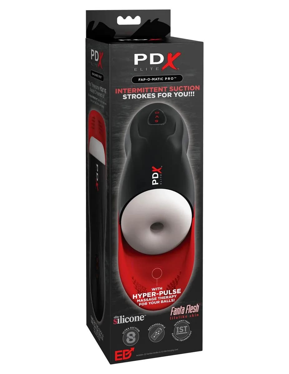 Автоматический мастурбатор PDX Elite Fap-O-Matic Pro Pipedream, c вибрацией, диаметр 5.10 см