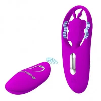 Вибромассажёр DANCING BUTTERFLY L 108 мм D 40 мм, 12 режимов вибрации