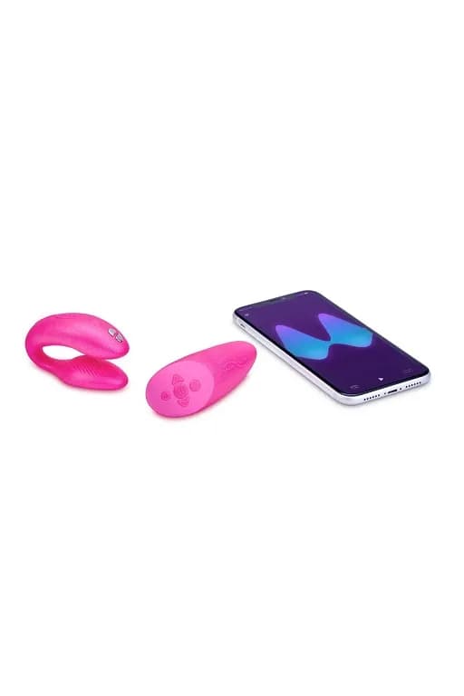 Сенсорный вибромассажер для пар We-Vibe Chorus Pink