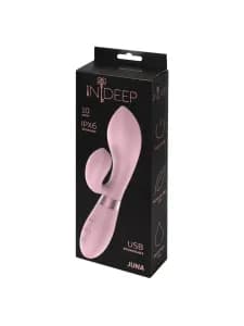 Перезаряжаемый вибратор Indeep Juna Pink Количество режимов: 10