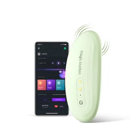 Вибратор Magic Motion Nyx зеленый в трусики