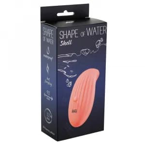 Вибратор Lola games Shape of water Shell 10 мощных режимов вибрации