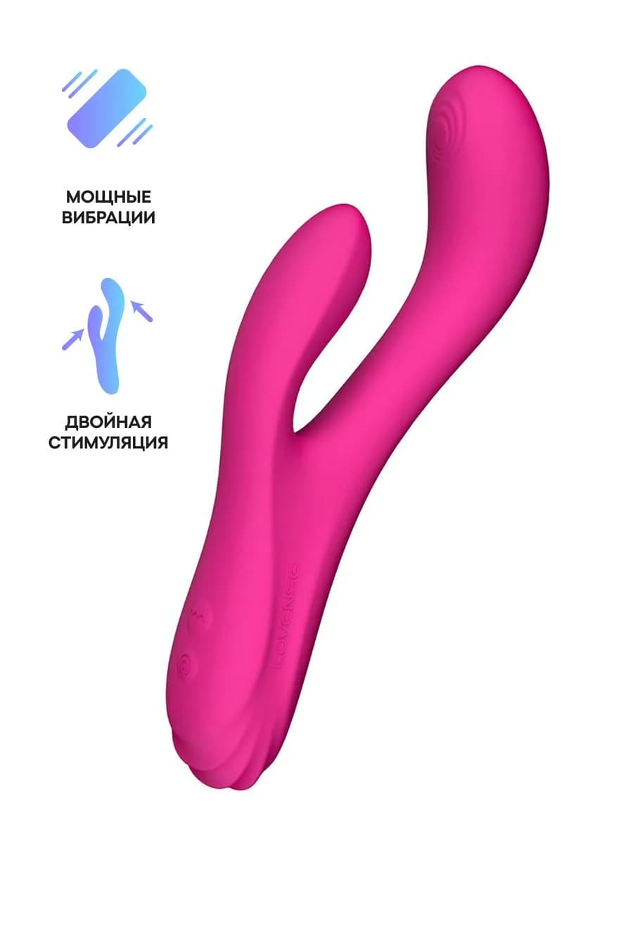 Осциллирующий вибратор LOVENSE Osci 3 для стимуляции клитора и точки G , силикон, розовый, 21 см 