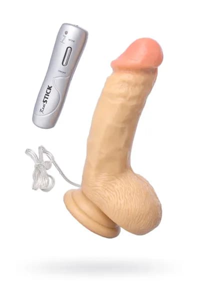 Вибратор RealStick #109 телесный, 7 режимов вибрации, 15 см