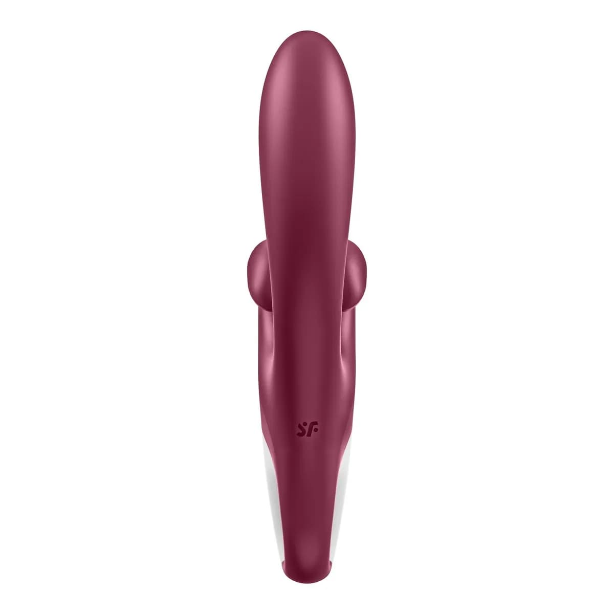 Вибромассажёр-кролик Touch me красный SATISFYER, c вибрацией, длина 22.00 см