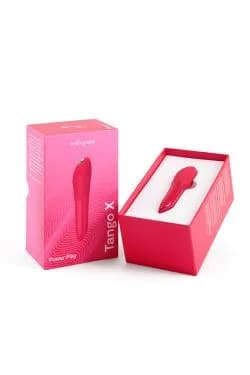 Невероятно сильный миниатюрный вибромассажер We-Vibe Tango X Red