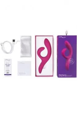 Многофункциональный вибромассажер-кролик We-Vibe Nova 2 с беспрерывной стимуляцией