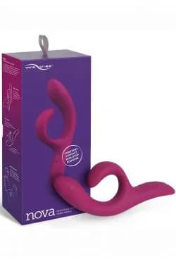 Многофункциональный вибромассажер-кролик We-Vibe Nova 2 с беспрерывной стимуляцией