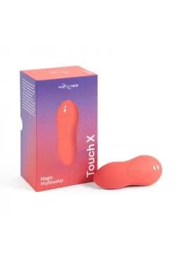 Вибромассажер непревзойденной формы We-Vibe Touch X Coral 8 разными режимами мощной вибраций